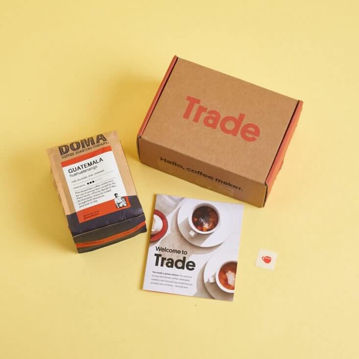 Trade Coffee Subscription